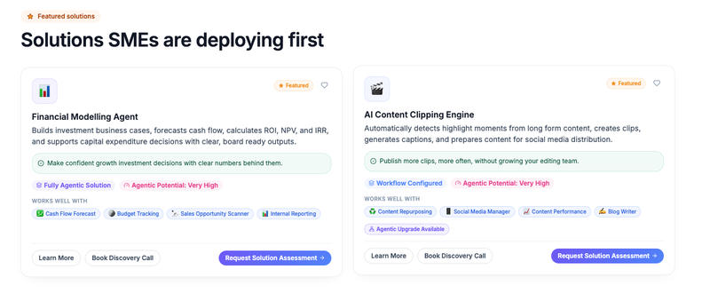 Pexalo Agent Marketplace — ready-to-deploy AI agents